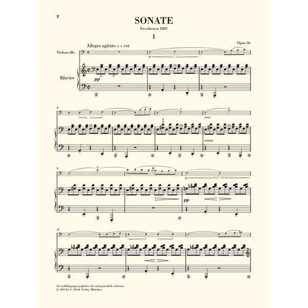 Henle Verlag Grieg Sonate a-moll op. 36