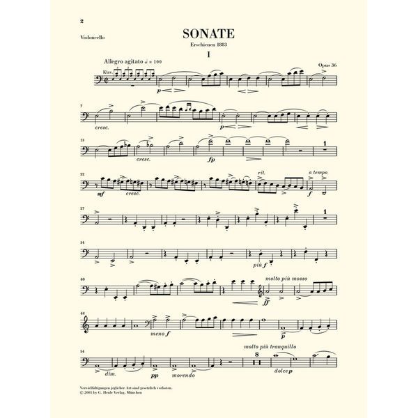 Henle Verlag Grieg Sonate a-moll op. 36
