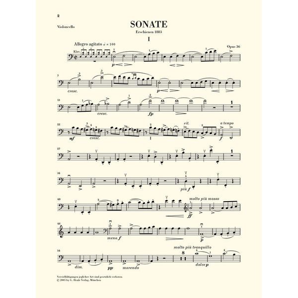 Henle Verlag Grieg Sonate a-moll op. 36