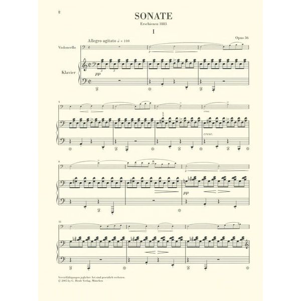 Henle Verlag Grieg Sonate a-moll op. 36