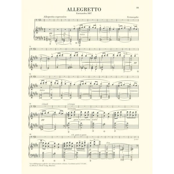 Henle Verlag Grieg Sonate a-moll op. 36