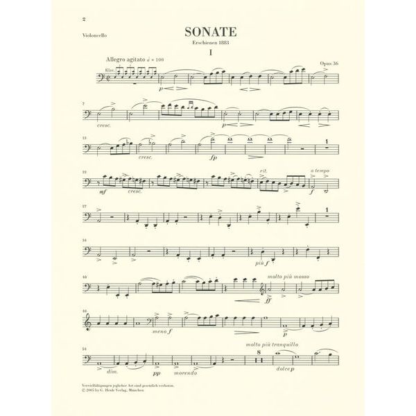 Henle Verlag Grieg Sonate a-moll op. 36