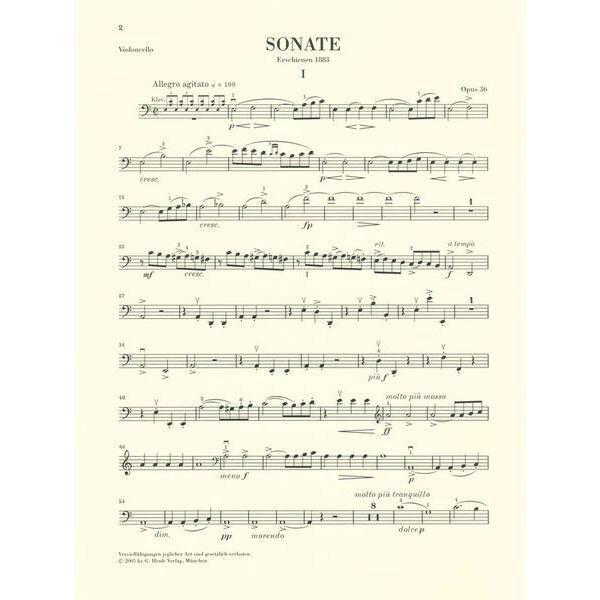 Henle Verlag Grieg Sonate a-moll op. 36