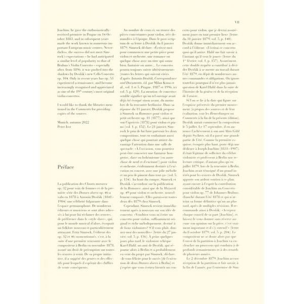 Henle Verlag Dvorák Violinkonzert a-moll