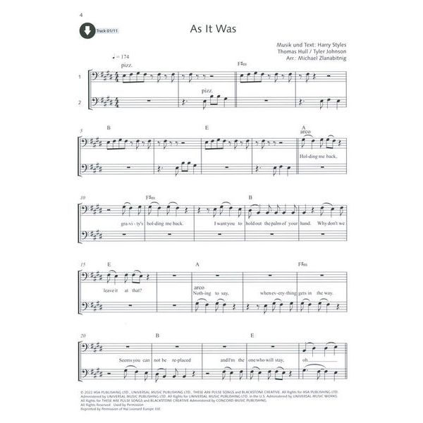 Schott Pop For Cello 6