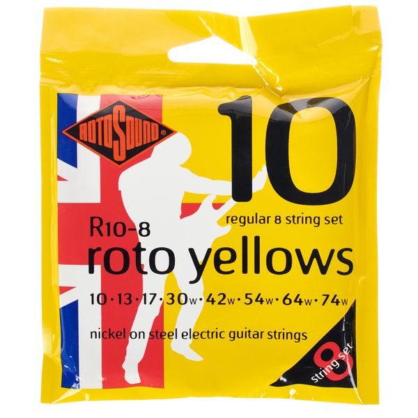 Rotosound Roto Yellows R10-8