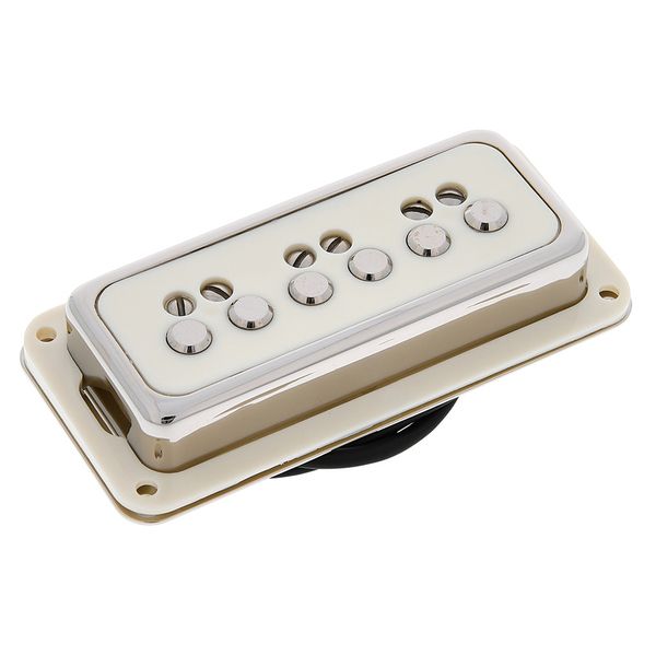 DeArmond Dynasonic Nickel White Bridge