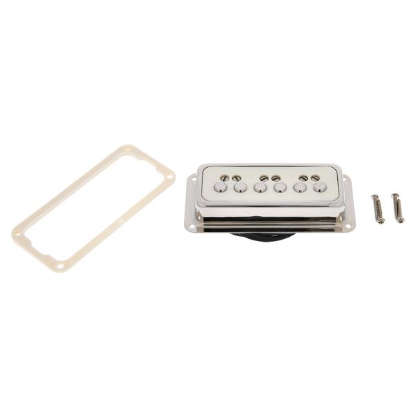 DeArmond Dynasonic Nickel White Bridge