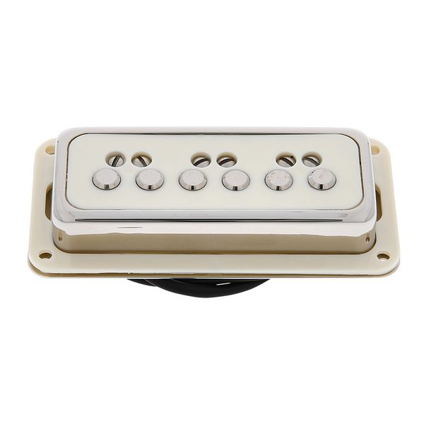 DeArmond Dynasonic Nickel White Bridge