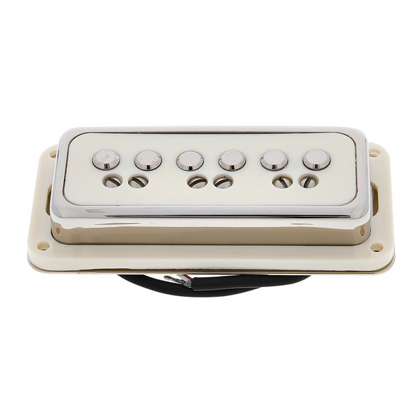 DeArmond Dynasonic Nickel White Bridge