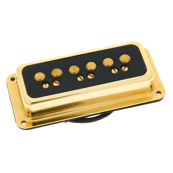 DeArmond Dynasonic Gold Black Bridge