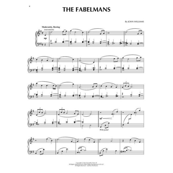 Hal Leonard The Fabelmans