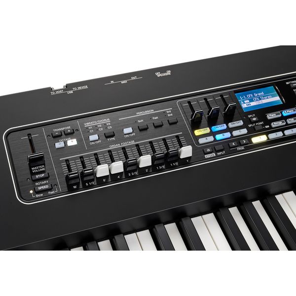 Teclado Sintetizador 88 Teclas Bluetooth Yamaha CK88 Preto