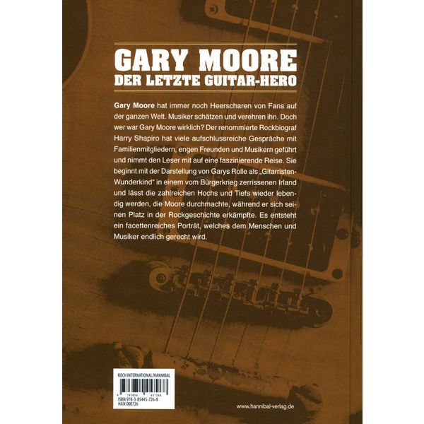 Hannibal Verlag Gary Moore Biografie