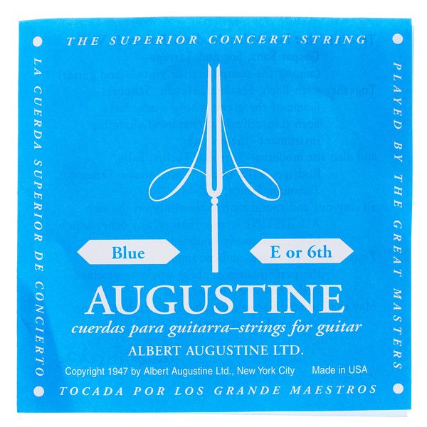 Augustine E-6 String Blue Label