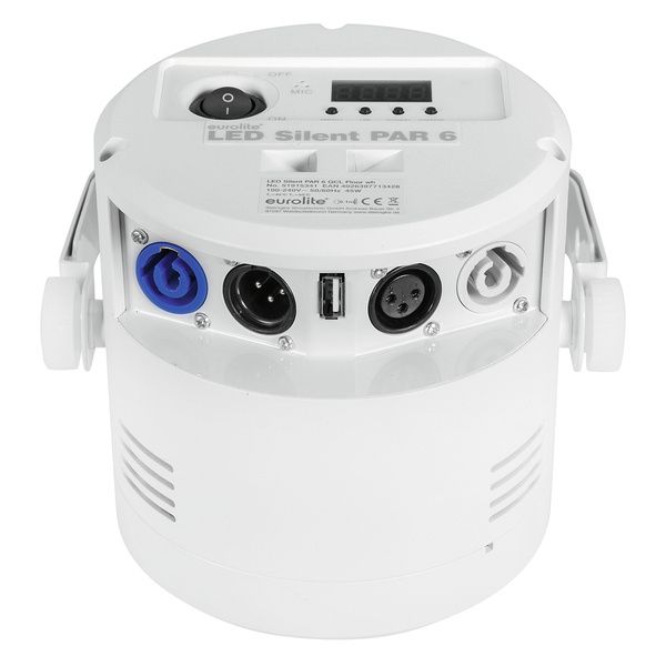 Eurolite LED Silent Par 6 QCL Floor WH