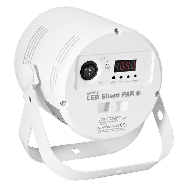 Eurolite LED Silent Par 6 QCL Floor WH