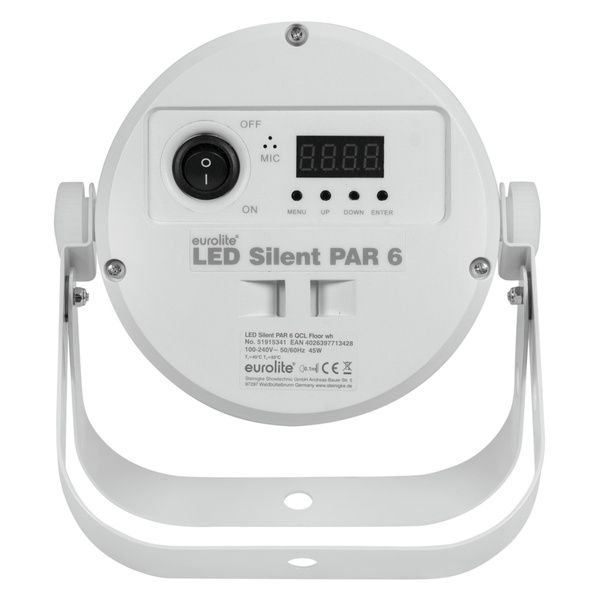 Eurolite LED Silent Par 6 QCL Floor WH