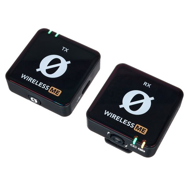 RØDE Wireless Go II Sistema inalámbrico de doble canal con micrófonos  integrados con salidas USB analógicas y digitales, compatible con cámaras