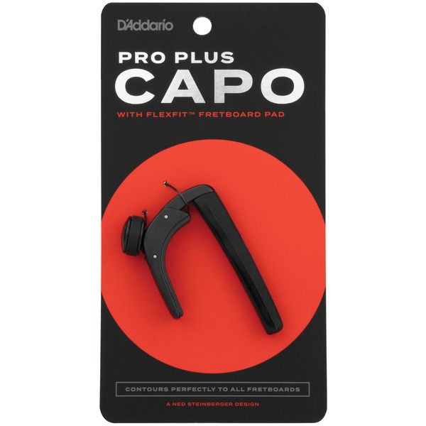 Daddario PW-CP-19 Pro Plus Capo Black