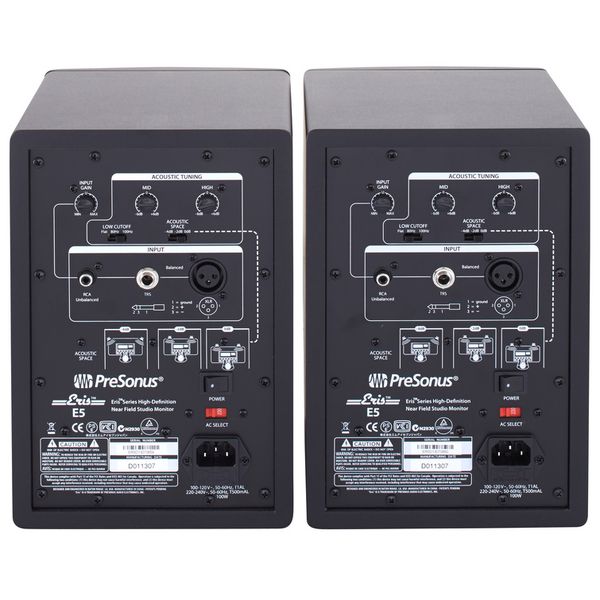 Presonus Eris E5 Isolation Stand Bundle