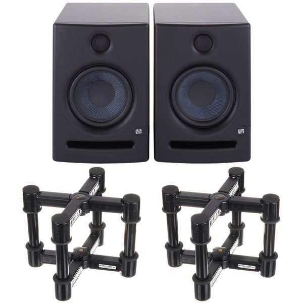 Presonus Eris E5 Isolation Stand Bundle