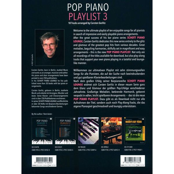 Schott Pop Piano Playlist 3