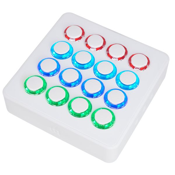 DJ Tech Tools MIDI FIGHTER 64 (White) - DTM/DAW