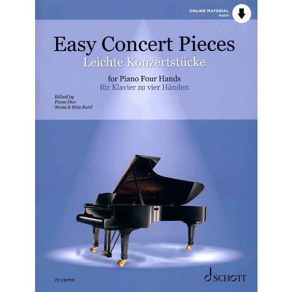 Schott Easy Concert Pieces Piano Four