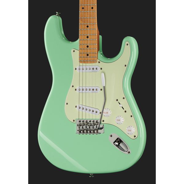 Harley Benton ST-62CC MN Seafoam Gree Bundle