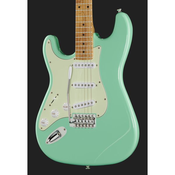 Harley Benton ST-62CC MN LH Seafoam G Bundle