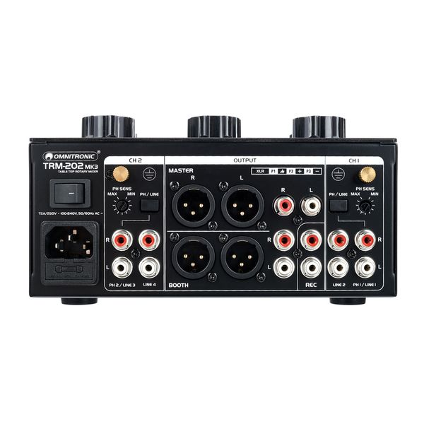 Omnitronic TRM-202 MK3 HP Bundle