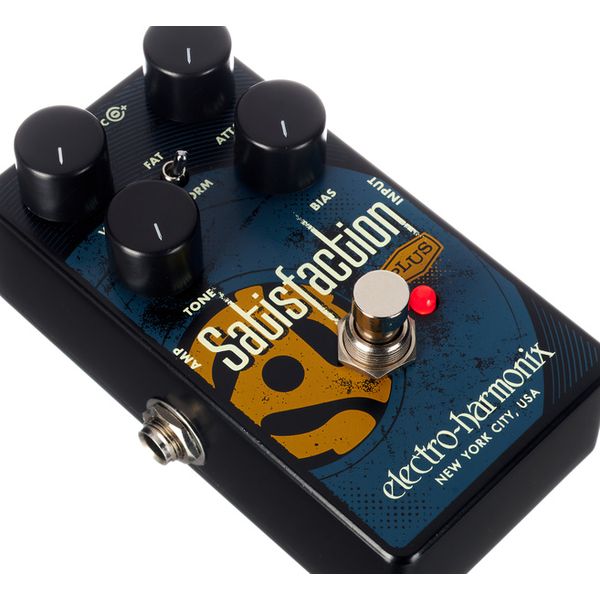 Electro-Harmonix Satisfaction Plus Fuzz Effects Pedal