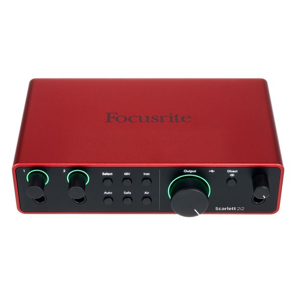 Focusrite Scarlett 2i2 4ta Gen – Interfaz De Audio USB-C