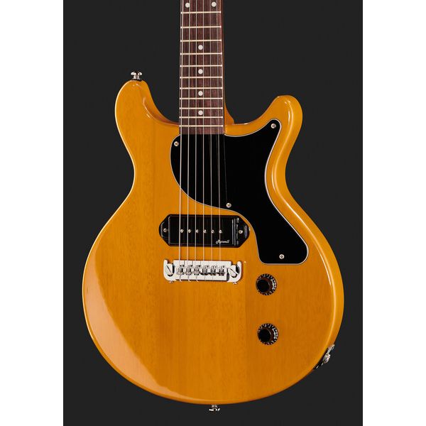 Harley Benton DC-Junior FAT TV Yellow Bundle