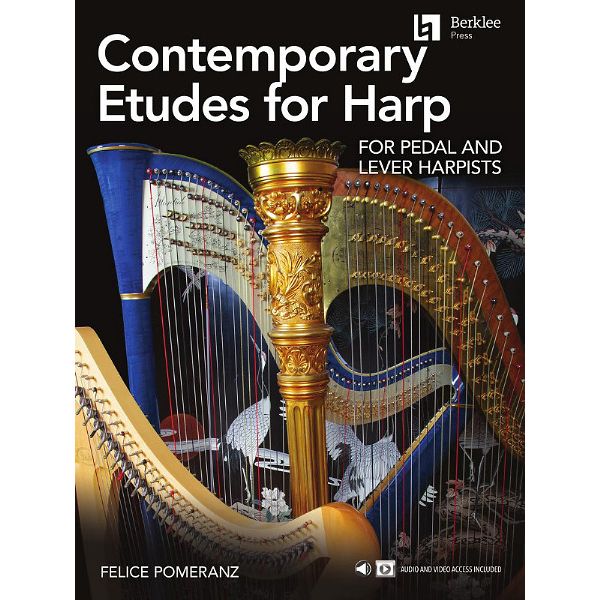 Berklee Press Contemporary Etudes for Harp
