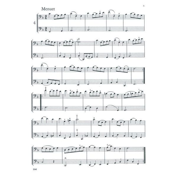 Heinrichshofen Verlag Bach Duette Cello