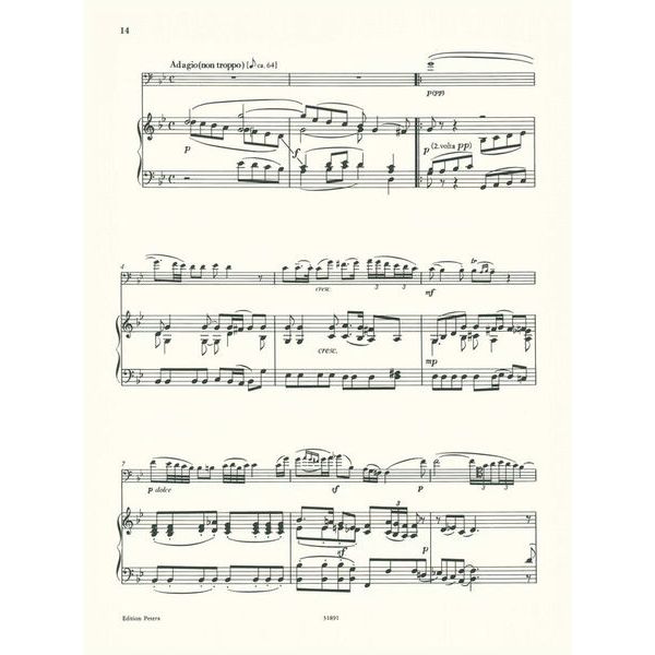 Edition Peters Boccherini Cellokonzert B-Dur