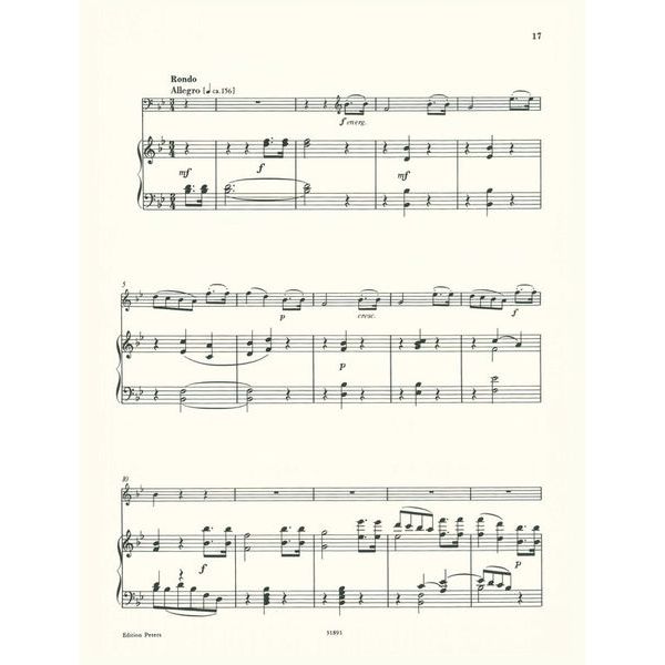 Edition Peters Boccherini Cellokonzert B-Dur