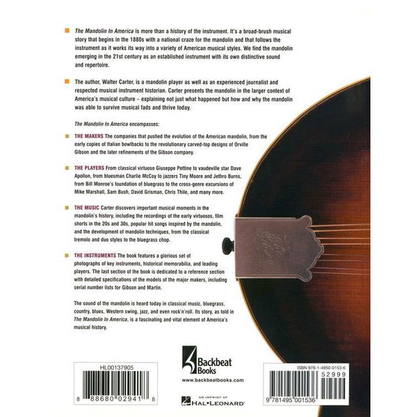 Backbeat Books The Mandolin In America