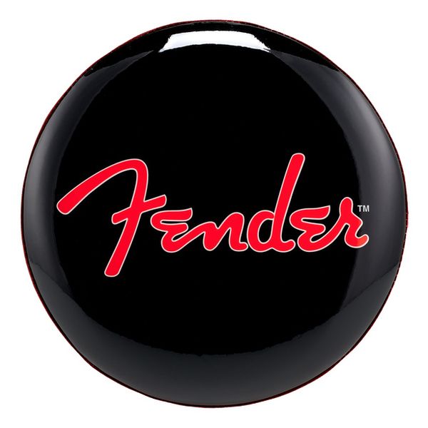 Fender Red Sparkle Logo Barstool 30"