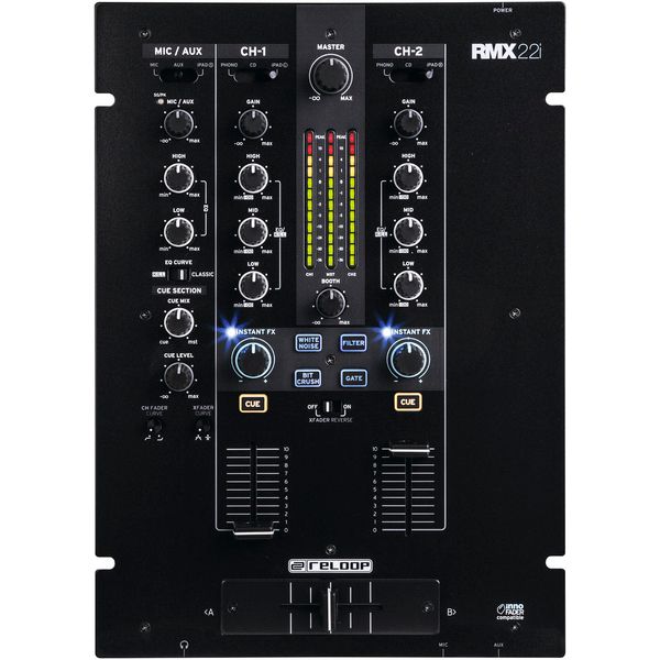 Reloop RMX-22i RP 2000 USB MK2 Bundle