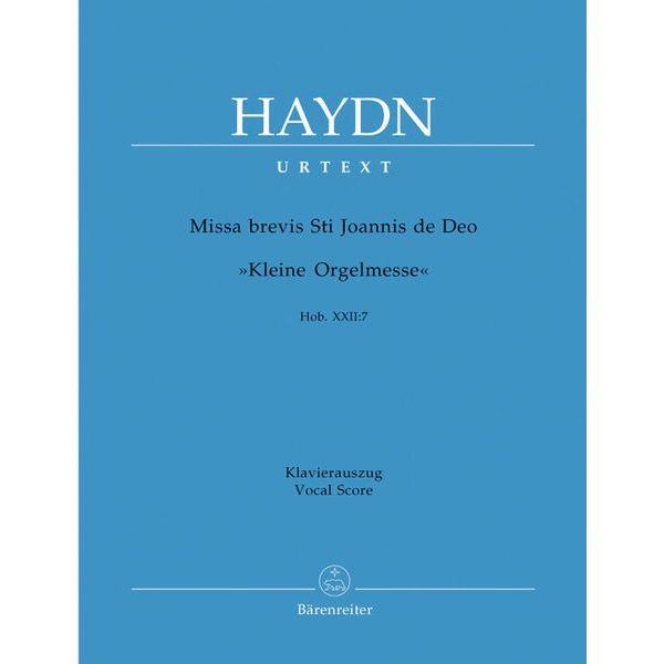 Bärenreiter Haydn Missa brevis St. Joannis