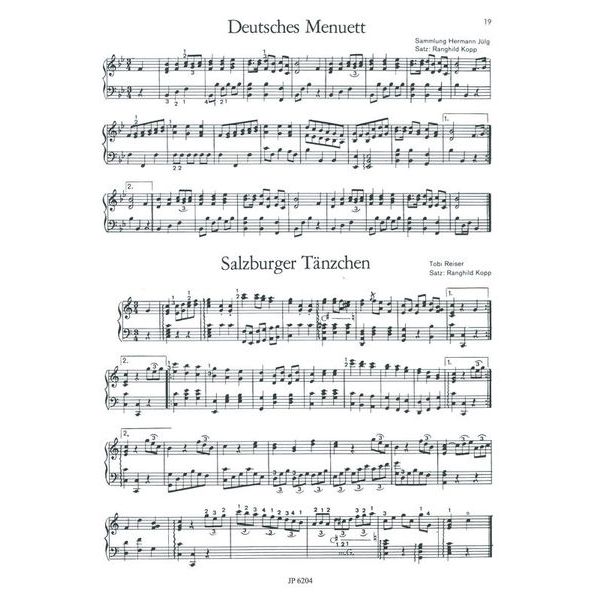 Musikverlag Preissler Werke alter Meister Harfe