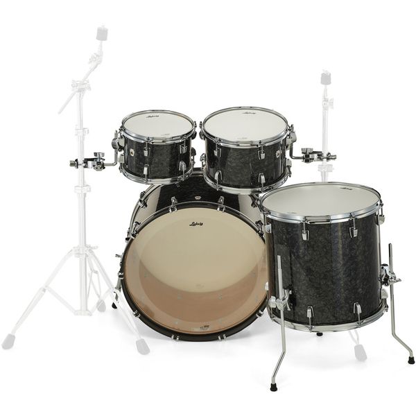 Ludwig NeuSonic Mod2 4pc Set Ebony P.