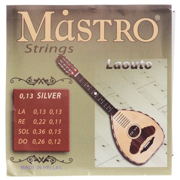 Mastro Greek Laouto 8 Strings 013 SP