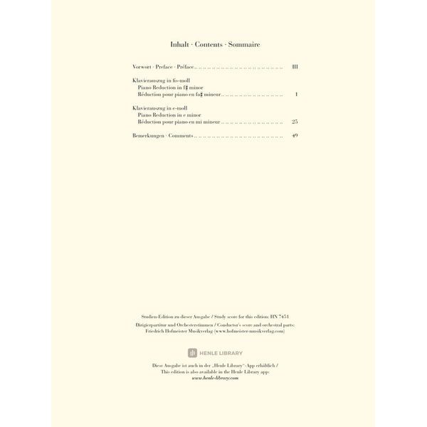 Henle Verlag Koussevitzky Kontrabasskonzert