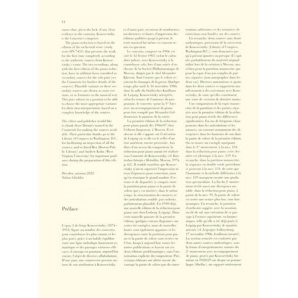 Henle Verlag Koussevitzky Kontrabasskonzert