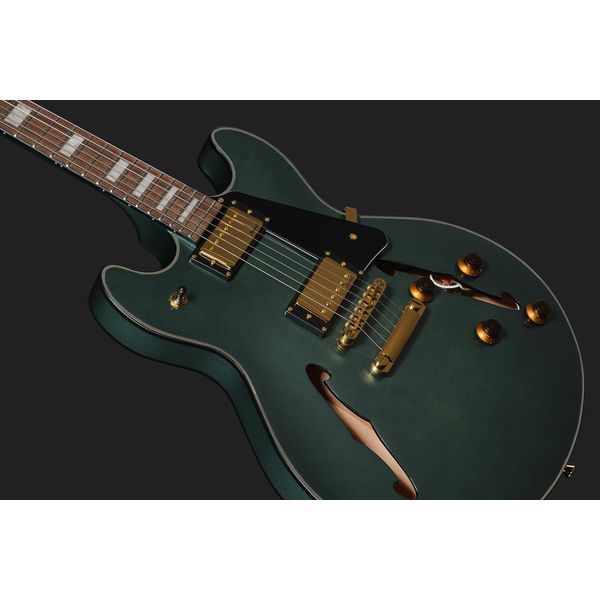 Harley Benton HB-35Plus Gun Metal Blue