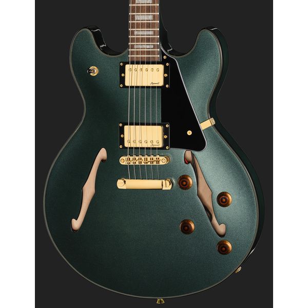 Harley Benton HB-35Plus Gun Metal Blue